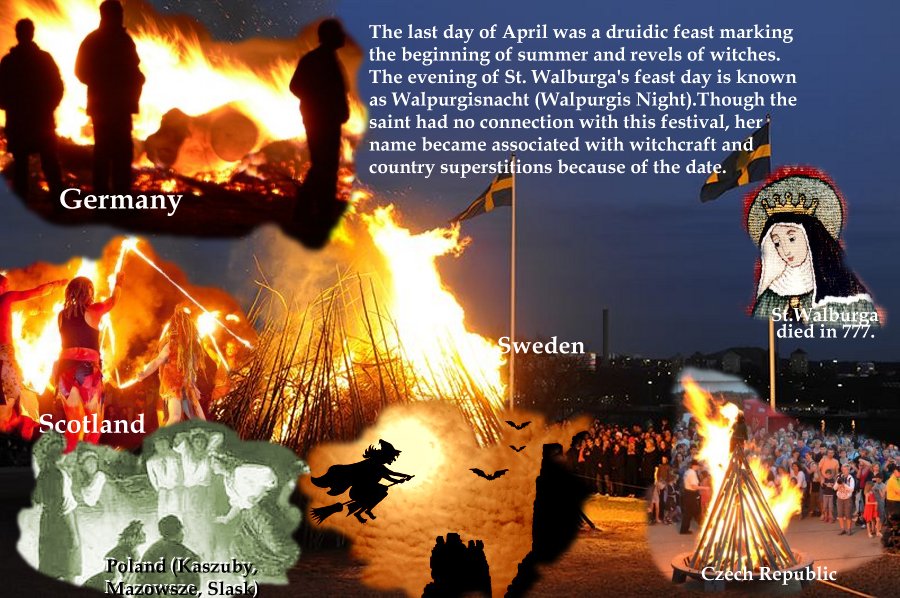 Walpurgis Night is Witches Night- ghosts, demons, long-legged beasties